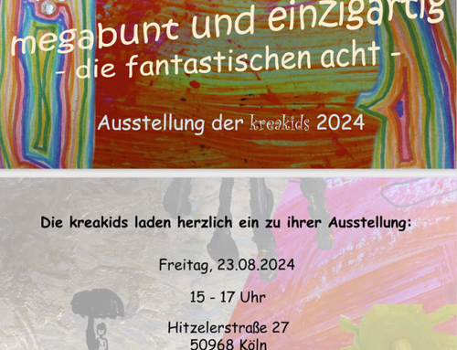 Einladung zur Vernissage der kreakids